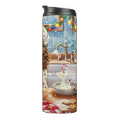 英語セッターホリデーベーキング:フェスティバルクリスマス タンブラー (回転右)