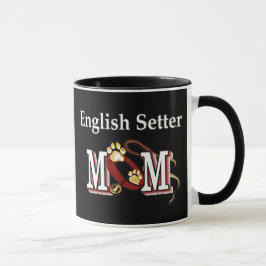 英語セッターママママグ マグカップ