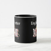 英語セッターママママグ マグカップ (中央)