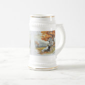 英語セッター狩り「Laverack」 ビールジョッキ (正面右)