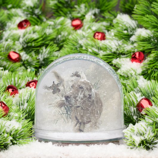 英語セッター (クリスマス)