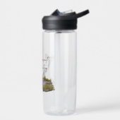 英語セッター，キジ狩り ウォーターボトル (左面)