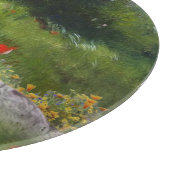 英語セッター，キジ狩り カッティングボード (角)