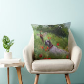 英語セッター，キジ狩り クッション (椅子)