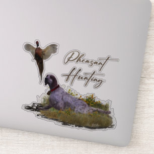 英語セッター,キジ狩り シール