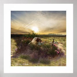 英語セッター，キジ狩り ポスター