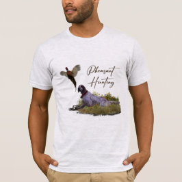 英語セッター,キジ狩り Tシャツ