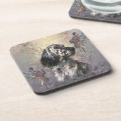 英語セッター コースター (左側)