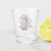 英語セッター ショットグラス (裏面)