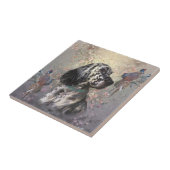 英語セッター タイル (側面)