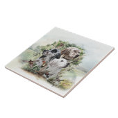 英語セッター タイル (側面)