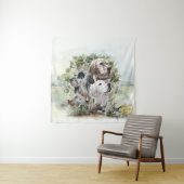 英語セッター タペストリー (インサイチュ)