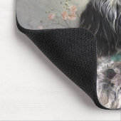 英語セッター マウスパッド (コーナー)