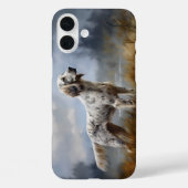 英語セッター Case-Mate iPhoneケース (裏面)