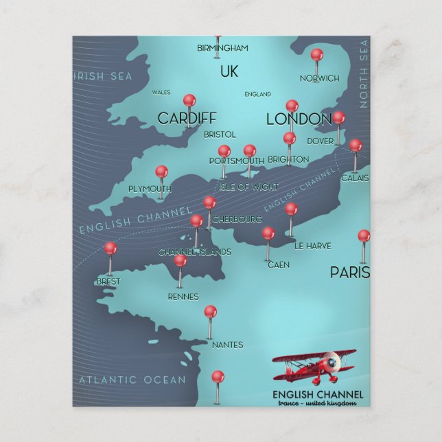 英語チャンネルマ航海のップ (正面)