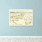 英語チャンネル キャンバスプリント (インサイチュ (ウッドフロア))