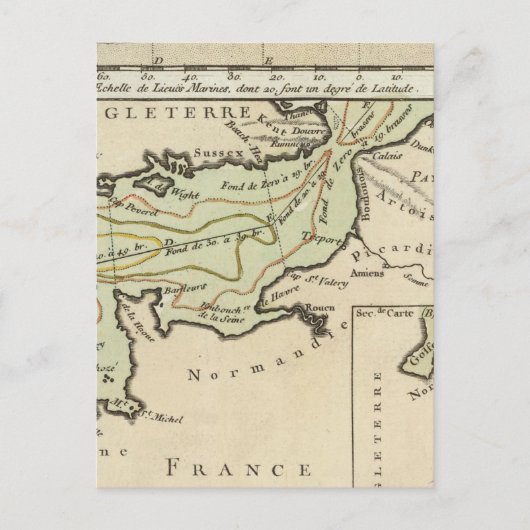 英語チャンネル ポストカード (正面)