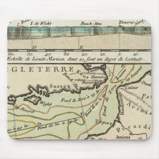 英語チャンネル マウスパッド (正面)