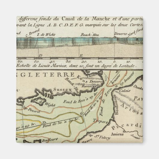 英語チャンネル マグネット (正面)