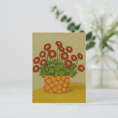 英語デイジーはがき ポストカード (スタンド正面)