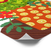 英語デイジーポスター ポスター (角)