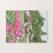 英語バラガーデンキューガーデンズロンドンUK ジグソーパズル (横)