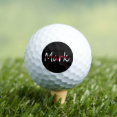 英語フラグに上書きされた任意の名前be6 gbcnt ゴルフボール (インサイチュ 木)