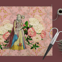 英語フローラロマンスデクページティッシュペーパー