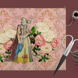 英語フローラロマンスデクページティッシュペーパー 薄葉紙