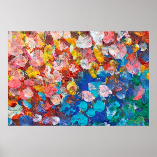 英語ブルドッグポートレート知的アート,グラフ ポスター (正面)