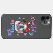 英語ブルドッグママ水彩犬ママGIft Case-Mate iPhoneケース (裏面(横))