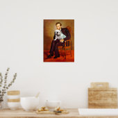 英語ブルドッグ9 – リンカーン ポスター (キッチン)