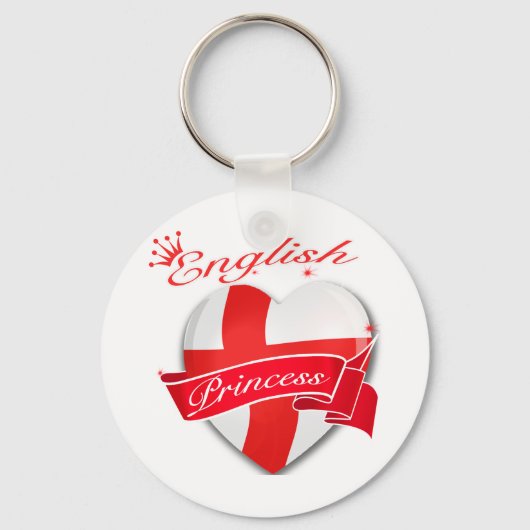 英語プリンセス キーホルダー (正面)