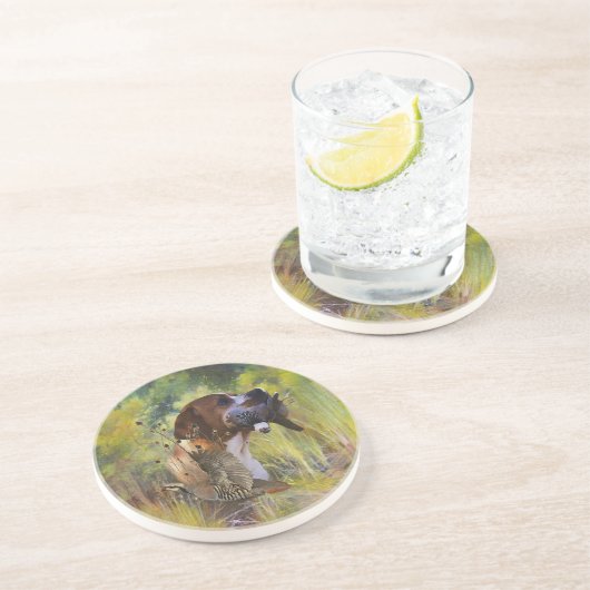 英語ポインタ コースター (側面)