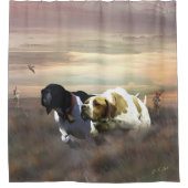 英語ポインタ シャワーカーテン (正面)