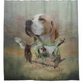 英語ポインタ シャワーカーテン (正面)