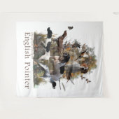 英語ポインタ タペストリー (正面(横))