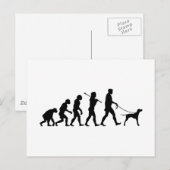 英語ポインタ ポストカード (正面/裏面)