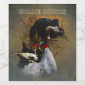 英語ポインタ ワインラベル (シングルラベル)