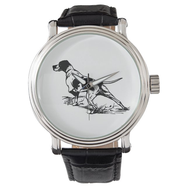 英語ポインタ 腕時計 (正面)