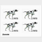 英語ポインタ 長方形シール (シート)