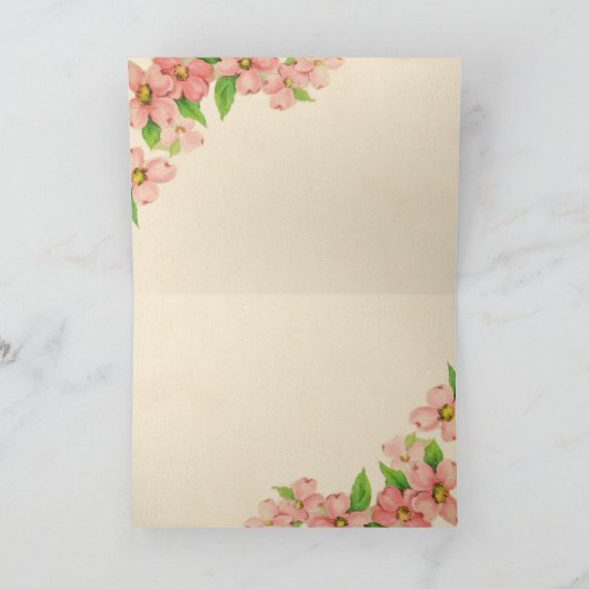 英語マスティフのグリーティングカード カード (内部)