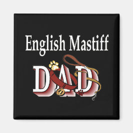 英語マスティフパパ磁石 マグネット