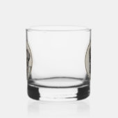 英語マスティフ（ブリンドル） 絵画ズ – Dog Art ウイスキーグラス (左)