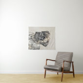 英語マスティフ(ブリンドル) 絵画ズ – Dog Art タペストリー (インサイチュ(横))