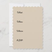 英語マスティフ（ブリンドル） 絵画ズ – Dog Art 招待状 (裏面)