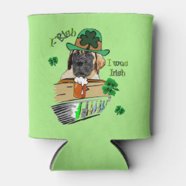 英語マスティフSt patricks dayギフト 缶クーラー