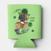 英語マスティフSt patricks dayギフト 缶クーラー (裏面)