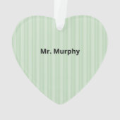 英語先生ありがとうApple オーナメント (裏面)