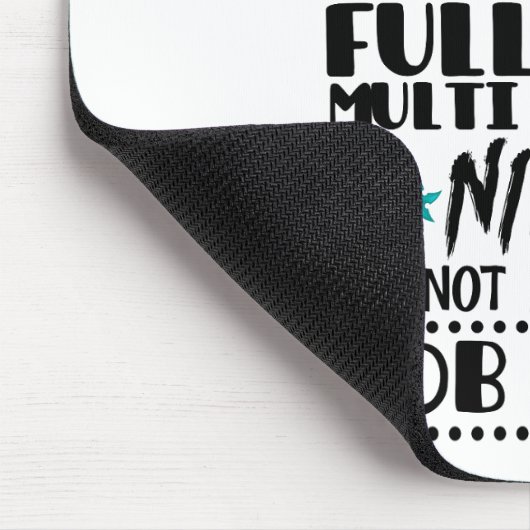 英語先生のみフルタイム数々のタスク マウスパッド (コーナー)